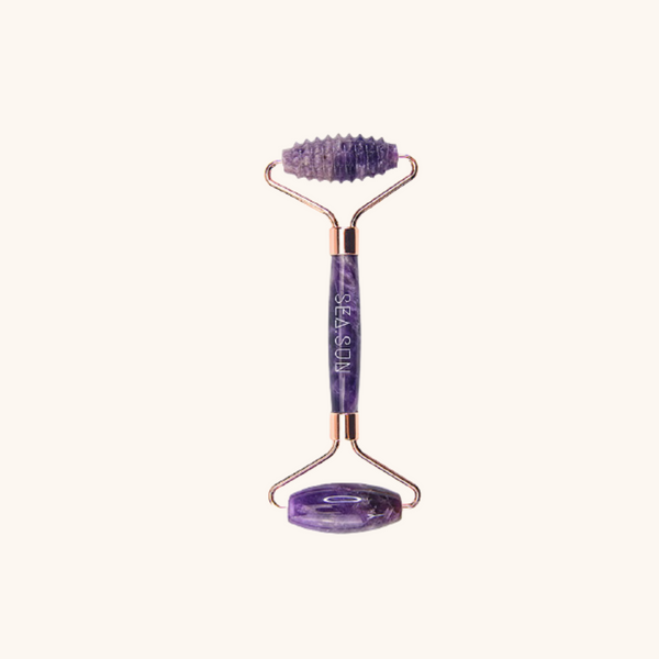 2D Amethyst Face Roller